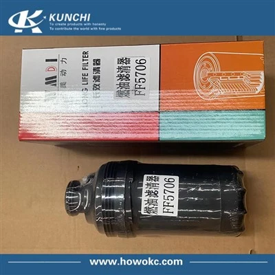 sinotruk Howo Wmdi کامل پاور فلیٹ گارڈ فیول فلٹر FF5706